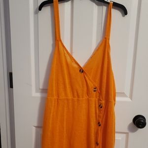 Orange Swim Coverup